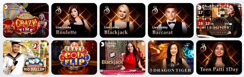 Juegos de casino en vivo LUCKY BIRD CASINO