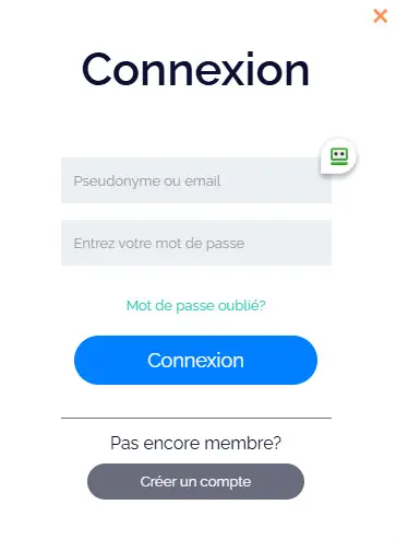 Conexión de los miembros de LUCKY BIRD CASINO