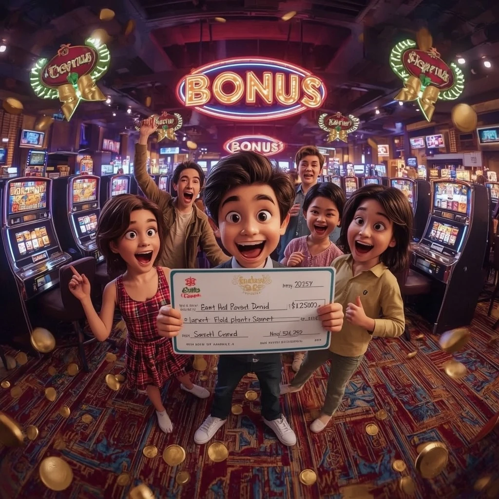 bono en manos de un hombre en Lucky Bird Casino
