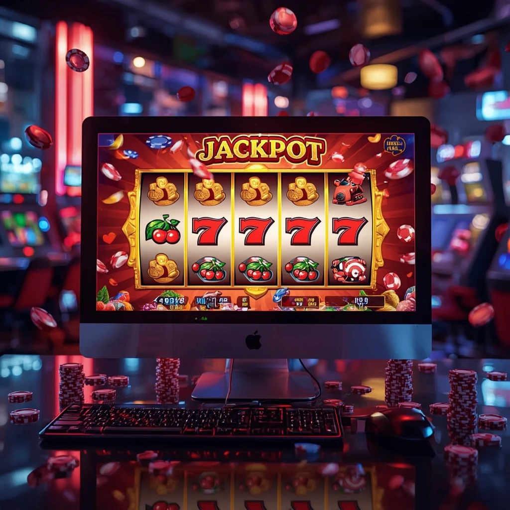 tragamonedas en el monitor LUCKY BIRD CASINO